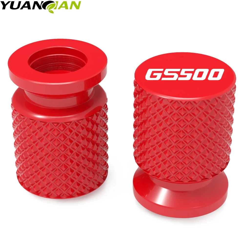 غطاء صمام إطار الدراجة النارية ، ملحق لسوزوكي GS500 1989 1900-2008 2001 2002 2001 2001 2004 2005 2007 GS500 F E