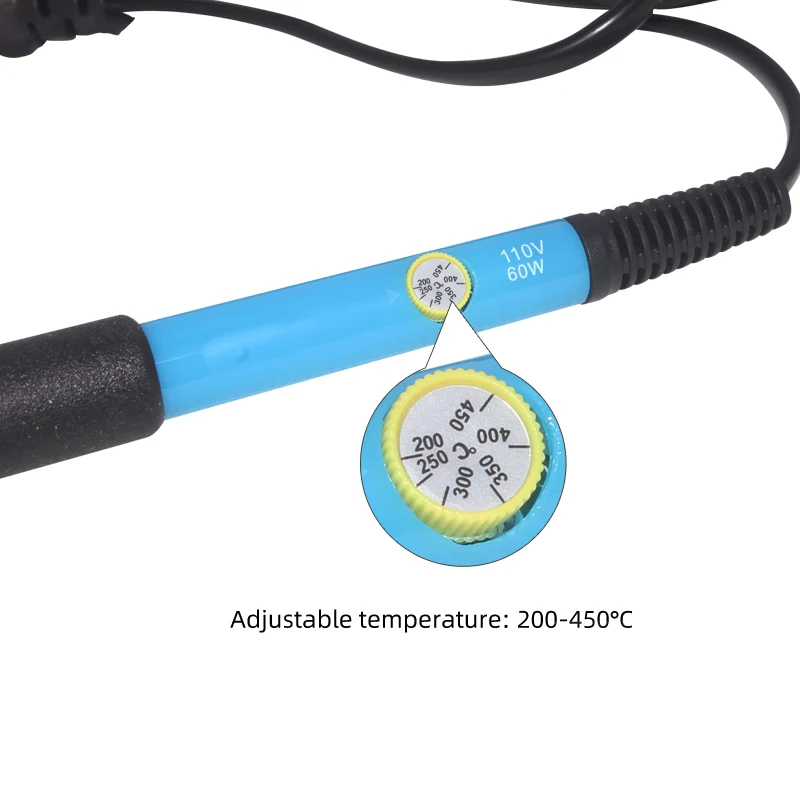 Lötkolben 60W Einstellbare Temperatur Elektrische Solder Eisen Rework Station Mini Griff Wärme Bleistift Schweißen Reparatur Werkzeuge