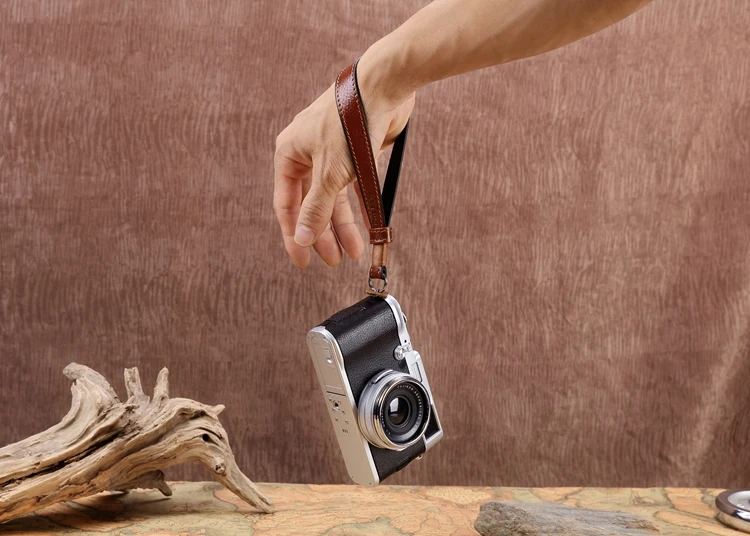 حزام كاميرا Fujifilm الأصلي ، جلد طبيعي ، مقبض DSLR عتيق ، لـ Fujifilm XT10XT20 X100F XPRO2 XT30 XT3