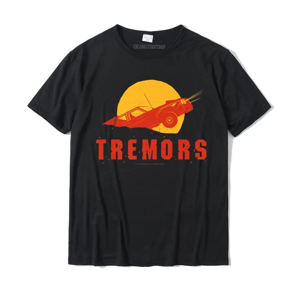 Tremors Wagon Shake Premium T-Shirt Printed On Tops Tees Cotton Men T Shirt Christmas Day Printed On Slim Fit