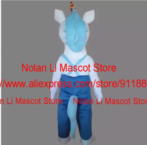 Hot Sale White Unicorn Mascot Costume Cosplay Fancy Dress Party Advertising Special Celebration Halloween Christmas 1122