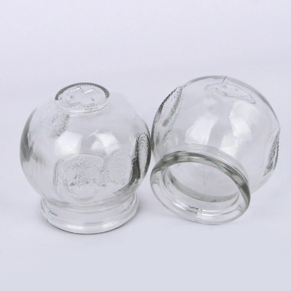 

6Pcs/Pack Glass Cupping Massage Suction Cups Therapy Set Cupping Therapy Device Cupping Cups Massage Fire Glass Cupping