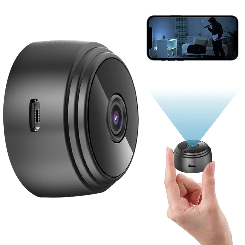 

ZK30 1080P HD Mini Camera IP Wireless A9 Wifi Security Camera Remote Control Surveillance Camera Night Vision Mobile Detection
