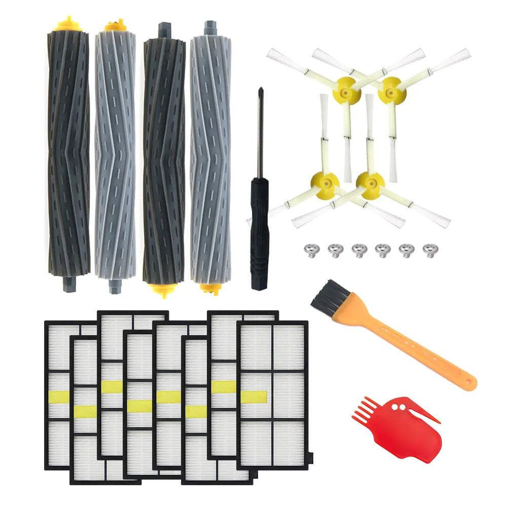 Kit de reemplazo de filtros HEPA para IRobot Roomba, accesorios para modelos serie 805, 860, 861, 865, 866, 870, 871, 880, 885, 960, 966 y 980
