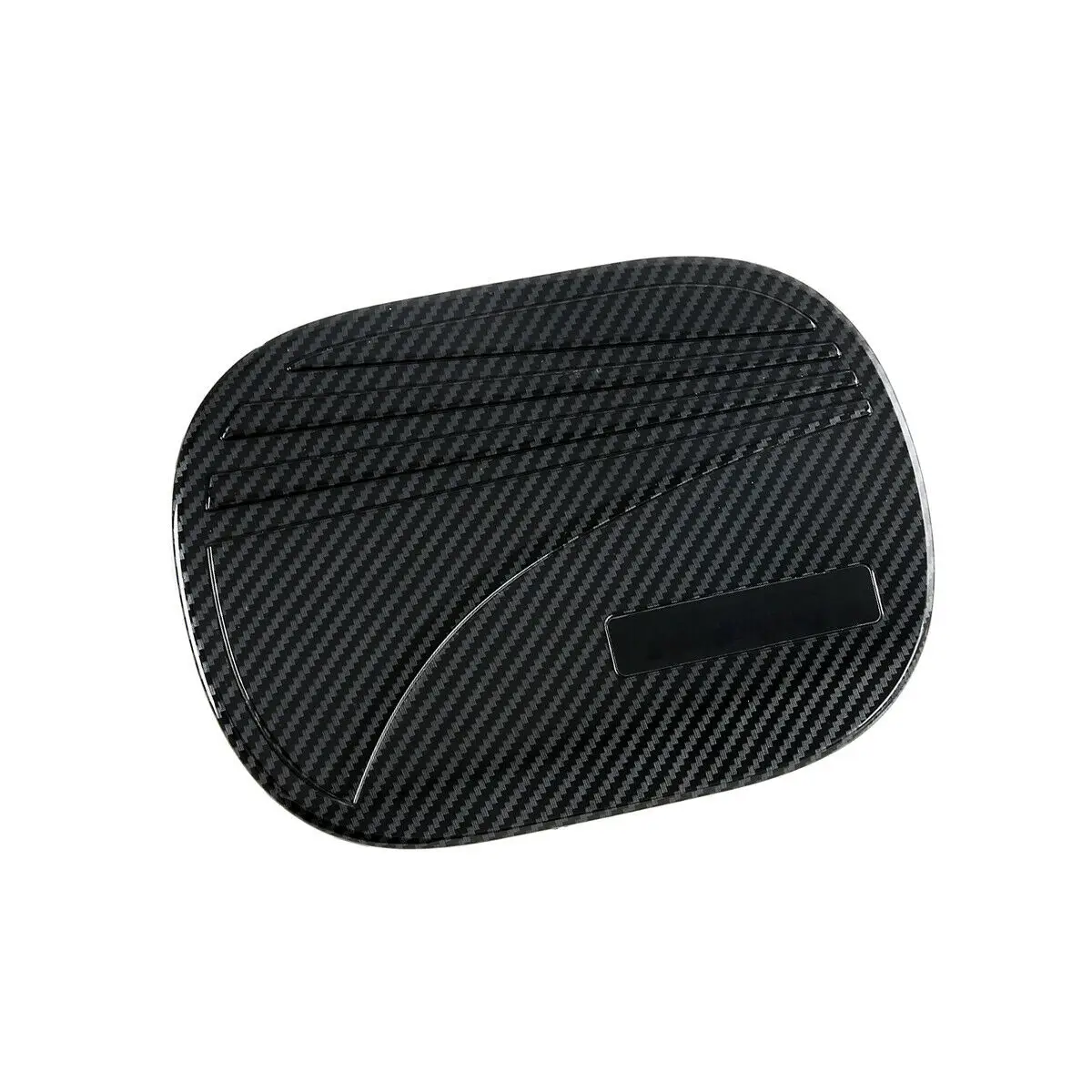 Fit For Hyundai Tucson 2019 2020 2021 Carbon Fiber Fuel Gas Tank Cap Cup Cover Trim Frame Accessories