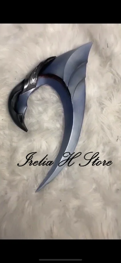 Irelia H Store High quality Custom made/size LOL Aphelios Cosplay Props Aphelios two Weapon