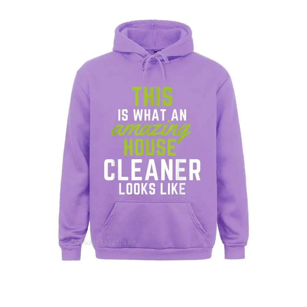 This Amazing House Funny Cleaning Maid Clean House Humor Hoodies Long Sleeve Europe Sportswears Graphic Outdoor Sweatshirts