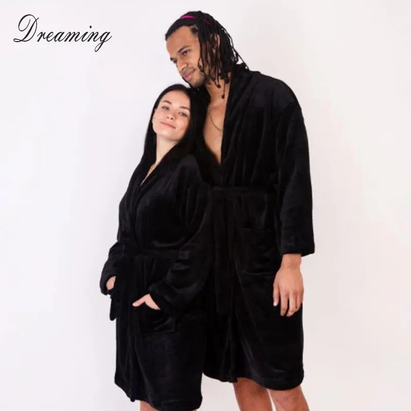 Albornoces de rizo de luna de miel para parejas, batas de Spa personalizadas, regalo de novia y novio, batas de Señor y Señora, bata Unisex de