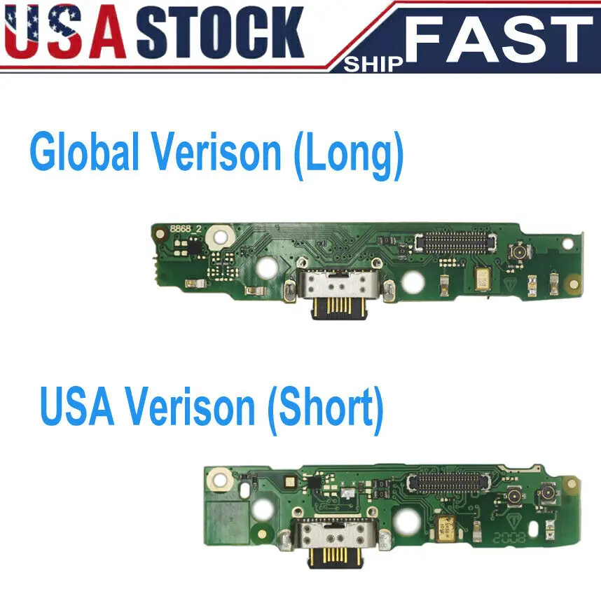 USB Charging Port PCB Board  For Motorola Moto G7 Power XT1955-1 XT1955-2 XT1955-4 XT1955-5 XT1955-6 XT1955-7