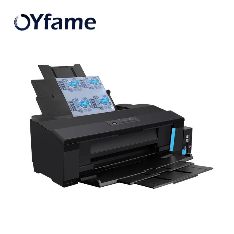 OYfame dtf printer l1800 a3 directly to film transfer printer a3 With Oven Dryer for Clothes Hoodies  t shirt printing machine