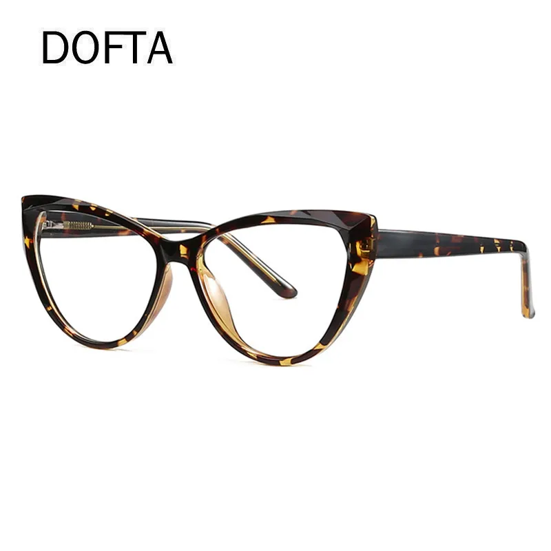 

DOFTA Cat Eye Optical Glasses Frame Women Myopia Prescription Eyeglasses Vintage Ladies Anti-Blue Light Eyewear 5389