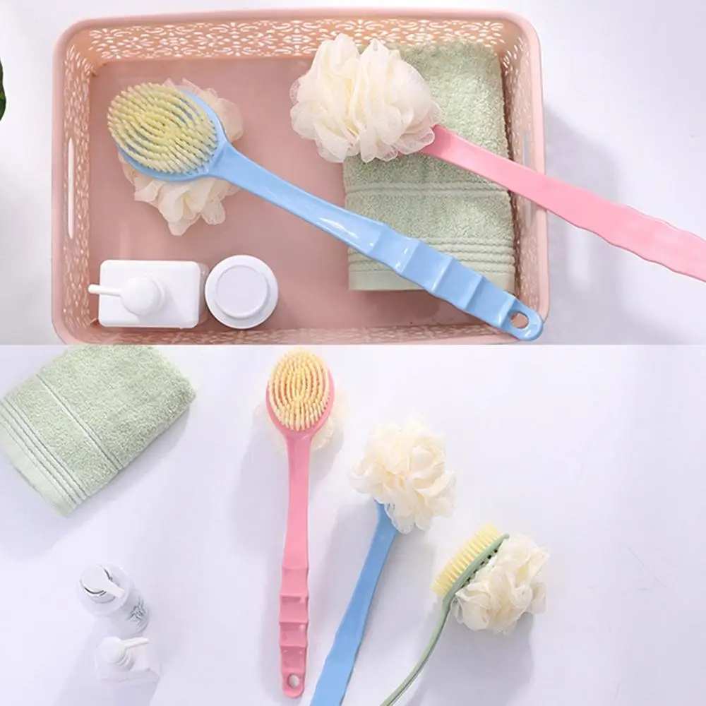 Long Handle Back Body Brush Bath Shower Scrubber Exfoliating Scrub Skin Massages Exfoliation Bathroom Set Accessories gadgets