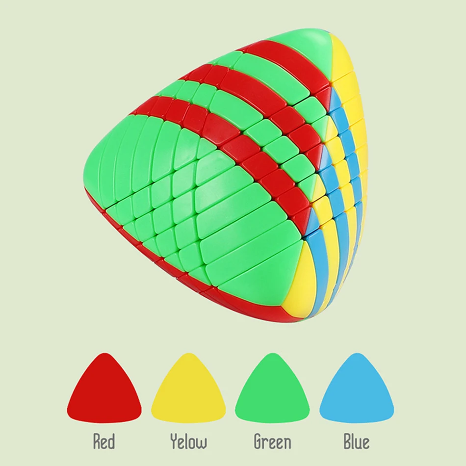 Shengshou 7x7x7 7 Layer Mastermorphix Morphix Magic Cube Square Puzzle Stickers Educational Kids Toys Gift For Children