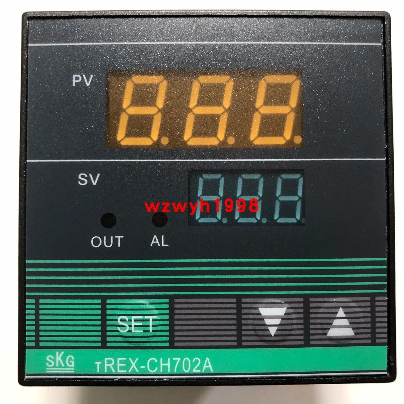 Taiwan SKG short shell temperature controller TREX-CH702A-M*BN smart meter TREX-CH702A RELAY SSR