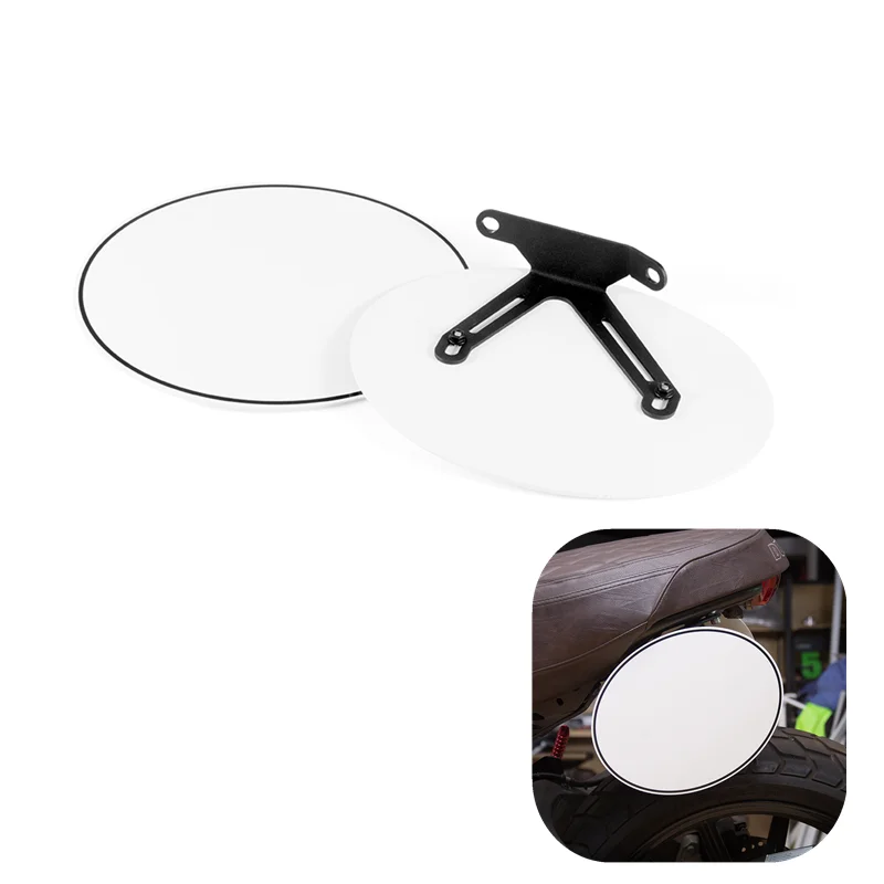 

Motorcycle Number Plates 1pair Side Panel Cover Accessories For Ducati Scrambler 800 2014 2015