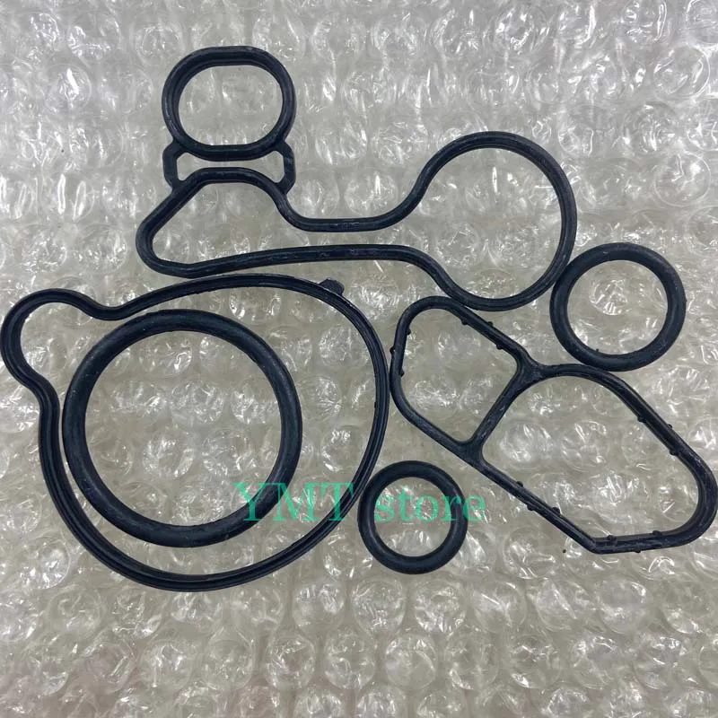 6PCS/Set Oil-Cooler Gaskets OE# 55566784 55565385 55568536 55568539 Fit For Chevrolet Cruze Sonic Trax Encore 1.4T Astra