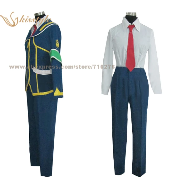 Kisstyle Fashion Medaka Box Zenkichi Hitoyoshi Uniform COS Clothing Cosplay Costume,Customized Accepted