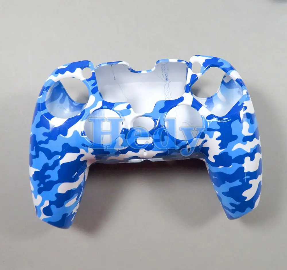 1PCS Handle Plating Protective Shell Colorful Handle Hard For PS5 Controller Protective Case Sleeve Handle Skin Cover