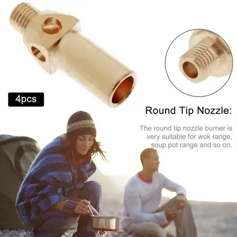 Flaminjektor Gas Flytande Gas Pig Head Förbränningssprutpistol Huvud Hushållsgrill Spis Gas Tändbrännare 8 best sales gasbrännarmunstycke - №4