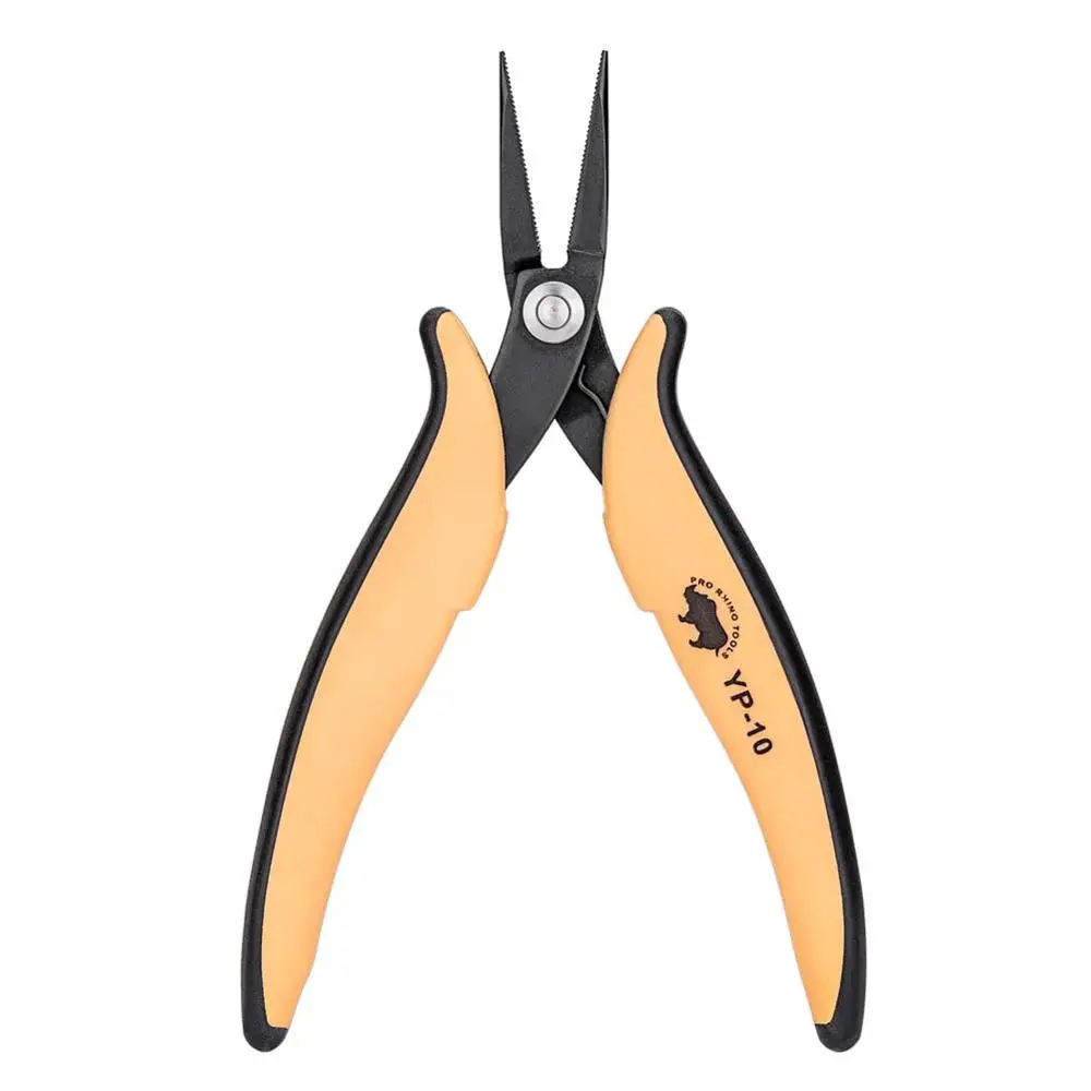 

PRO RHINO TOOLS YP-10 Long Nose Pliers 6 inch Special Sharp Toothed for Fishing Processing Jewelry Repairing Watch & Mobile