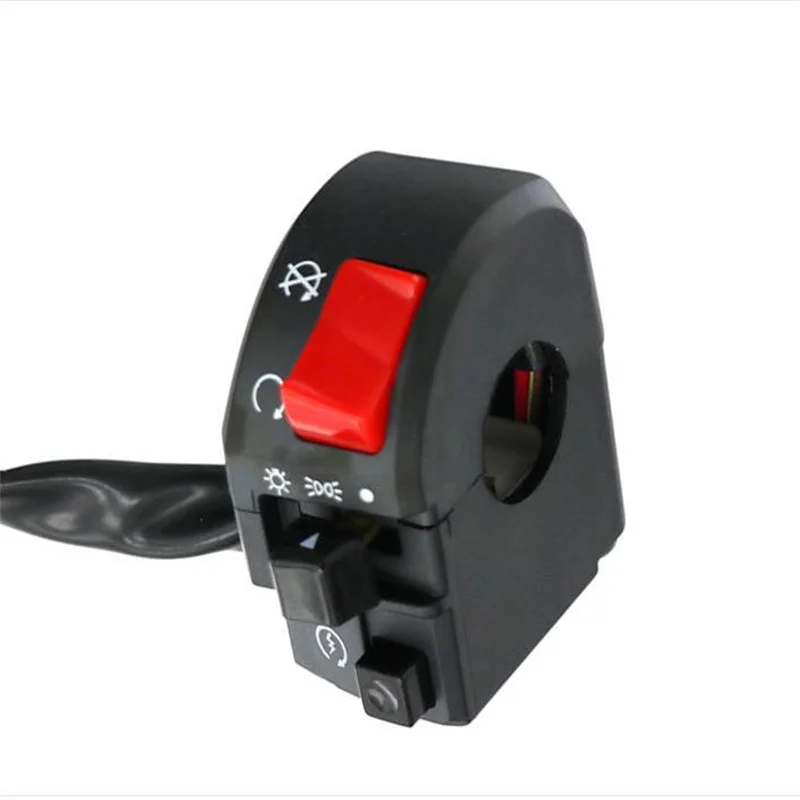 

Новинка! Мотоциклетные аксессуары 22 мм руль модификация переключатель гудок кнопка поворота контроллер в сборе