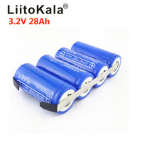 LiitoKala 3.2V LiFePO4 32700 Battery 14Ah 21ah 28ah 35ah 24Ah Continuous Discharge Maximum 55A High power battery+Nickel sheets