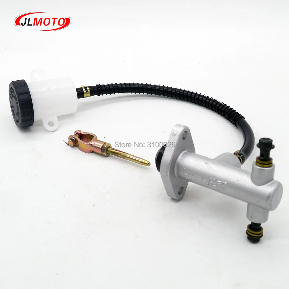 

2 Way Foot Hydraulic Master Disc Brake Cylinder Pump Suit Fit For Galf Go kart Karting UTV ATV Buggy Rear Brake Parts