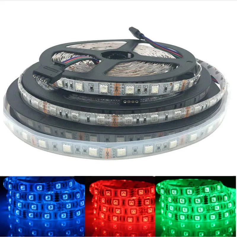 Car Led Strip Lights 1-5m Waterproof Neon Light Motorcycle Interior Exterior Decoration Ambient Atmosphere Day Running Light 12V