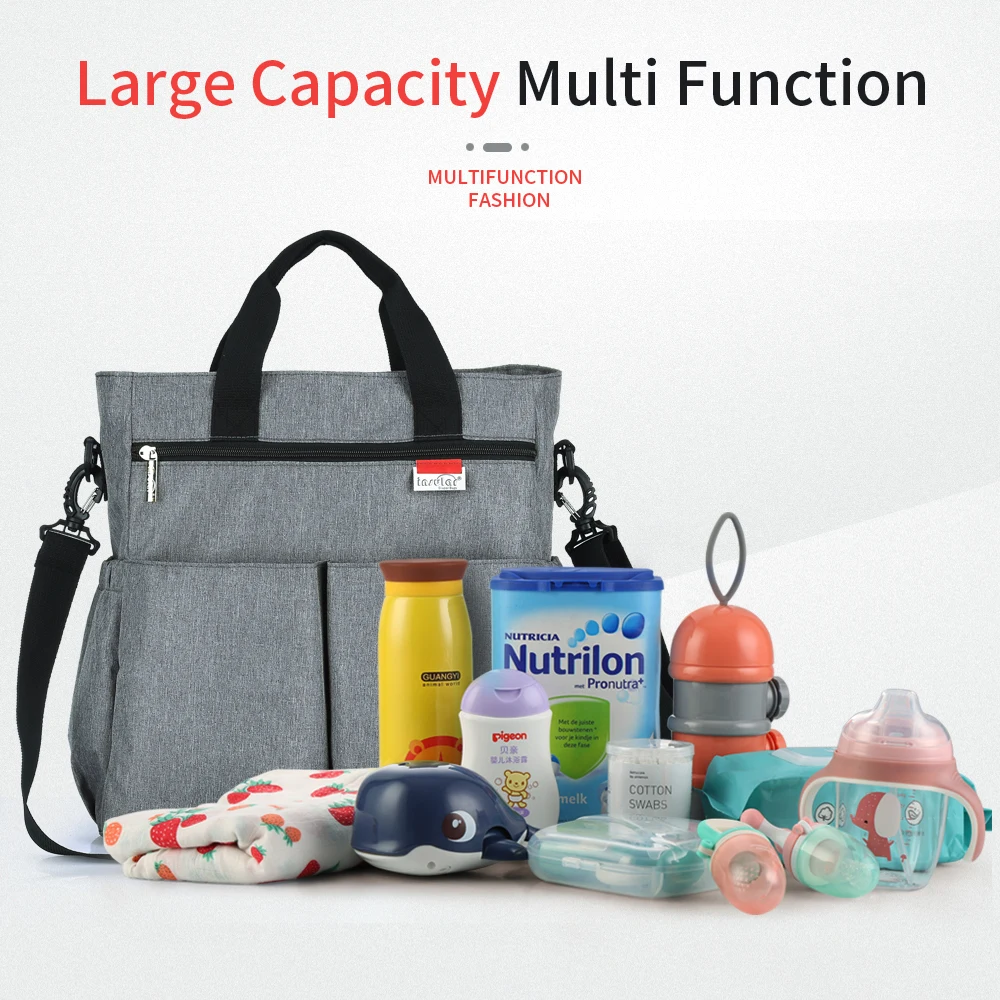 Baby Diaper Handbag Stroller Bags Waterproof Large Capacity Messenger Bag Mommy Organizer Multifunctional Travel Tote for Woman