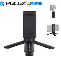 PULUZ Mini Plastic Tripod Universal Phone Clamp Bracket, For iPhone/ Galaxy/ Huawei/ Xiaomi/ Sony/ HTC/ Google and other Phones