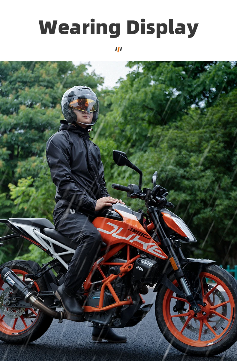 ROCKBROS MTB-Fahrradjacke, wasserdicht, leicht, atmungsaktiv, reflektierend, Fahrradanzüge, winddicht, Jersey, Regenmantel, Fahrradausrüstung – Detail 5
