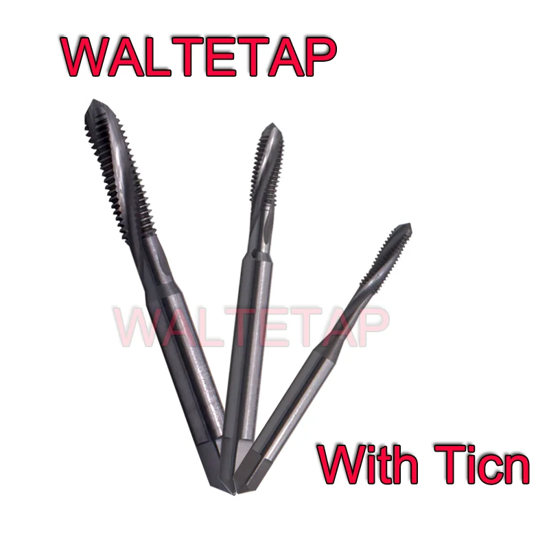 

Metric Tungsten Steel With Ticn Spiral Fluted Tap M2 M2.5 M3 M4 M5 M6 M8 M10 M12 X0.8 Machine Screw Thread Taps For HRC 55°-62°