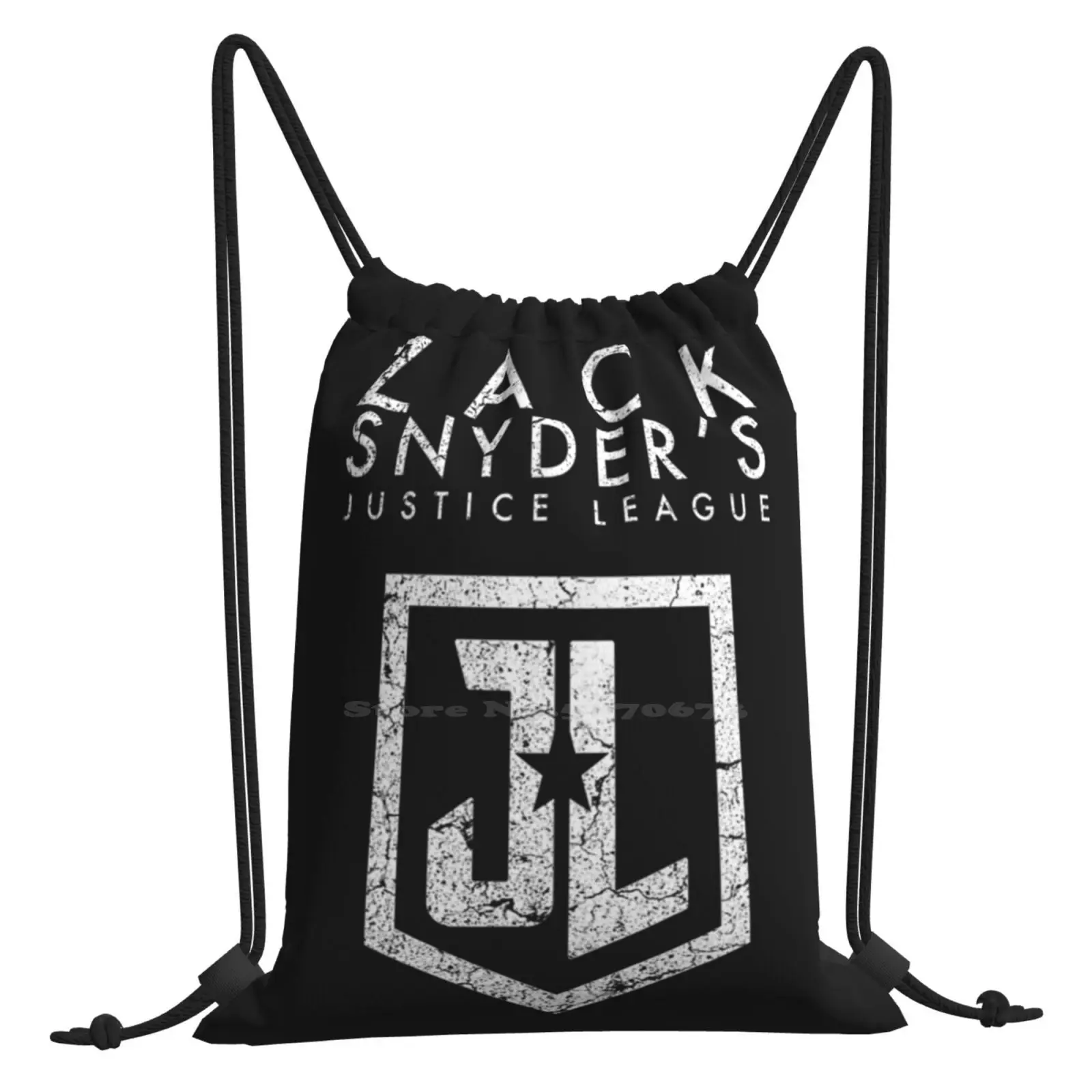 Jstclg 3D Print Design Strap-Pack Casual Gym Kordel Tasche Zack Snyder Snyders Zack Snyders Gerechtigkeit J League Hero Fiction