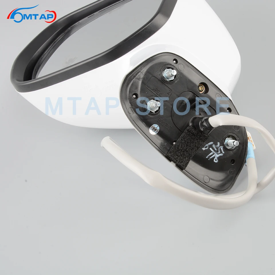 MTAP 3Pins Exterior Side Rearview Mirror Assy With Lens Adjust For Honda For Civic FA1 FD1 FD2 2006 2007 2008 2009 2010 2011