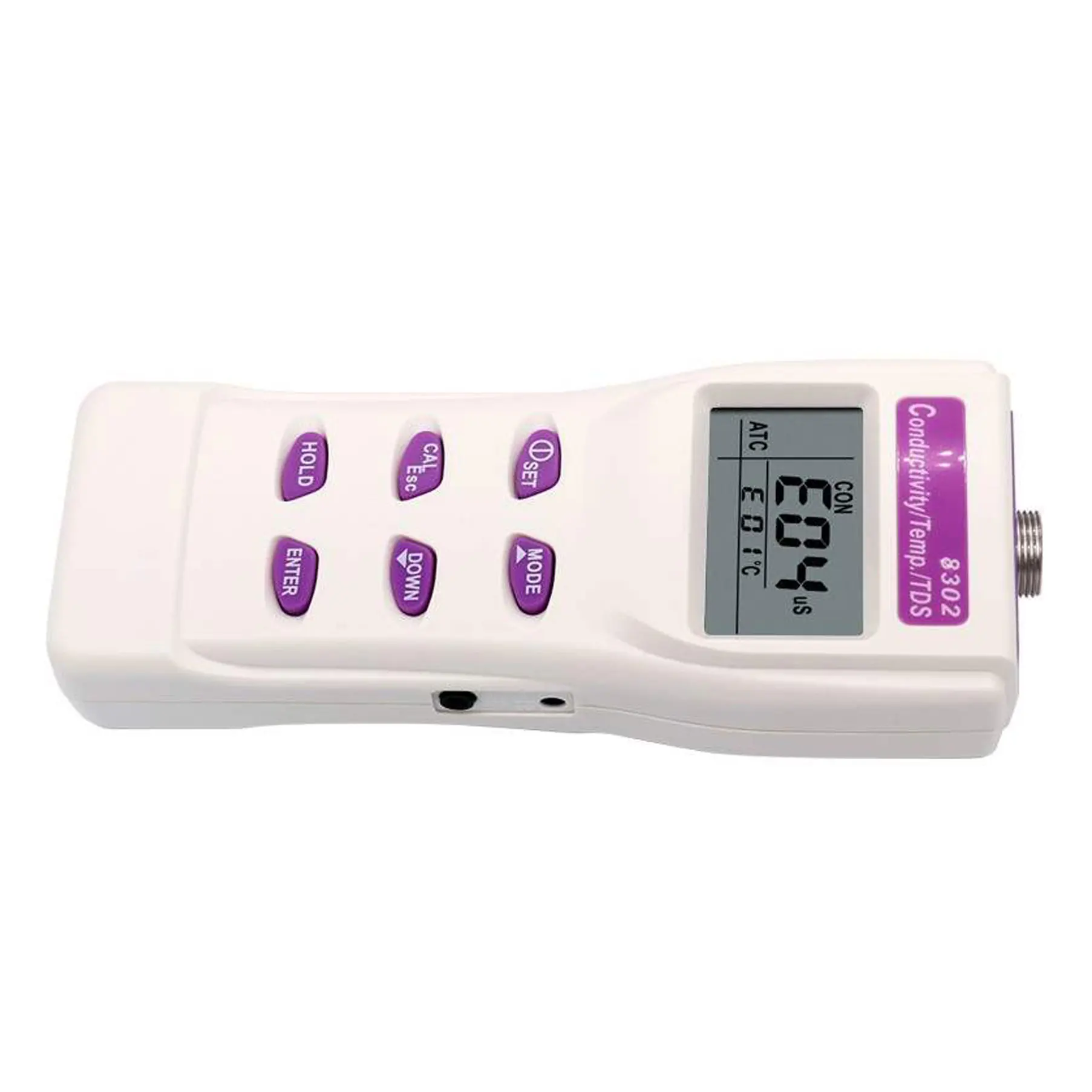 AZ8302 Medidor de conductividad y TDS de calidad del agua eléctrica digital Probador de conductividad de piscinas de granja acuática de acuicultura
