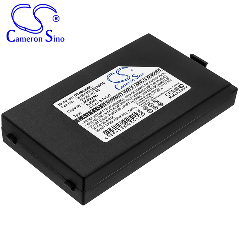 CameronSino Battery for Symbol MC30 MC3000 MC3070 MC3090 Laser fits Symbol 55-002148-01 55-0211152-02 Barcode Scanner battery