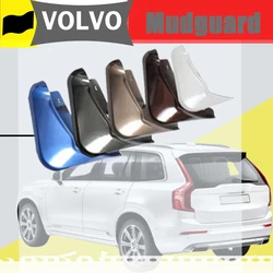 For VOLVO XC60 XC90 S90 S60 fenders mudguards Mud Flaps Front Rear Mud-Flaps Splash Guards Auto accessories Mud Car Fenders