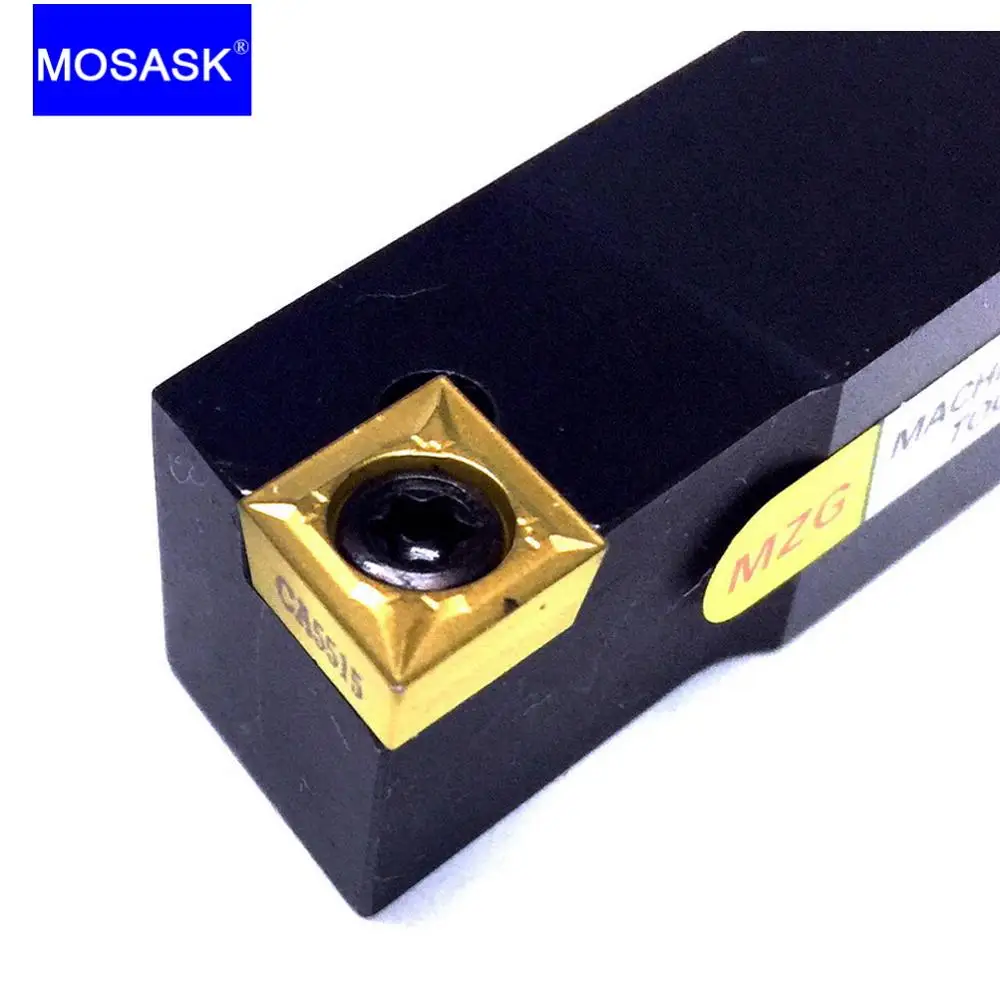 Mosask-cortador de usinagem scacr, suporte de ferramentas com barra de perfuração externa para torno cnc