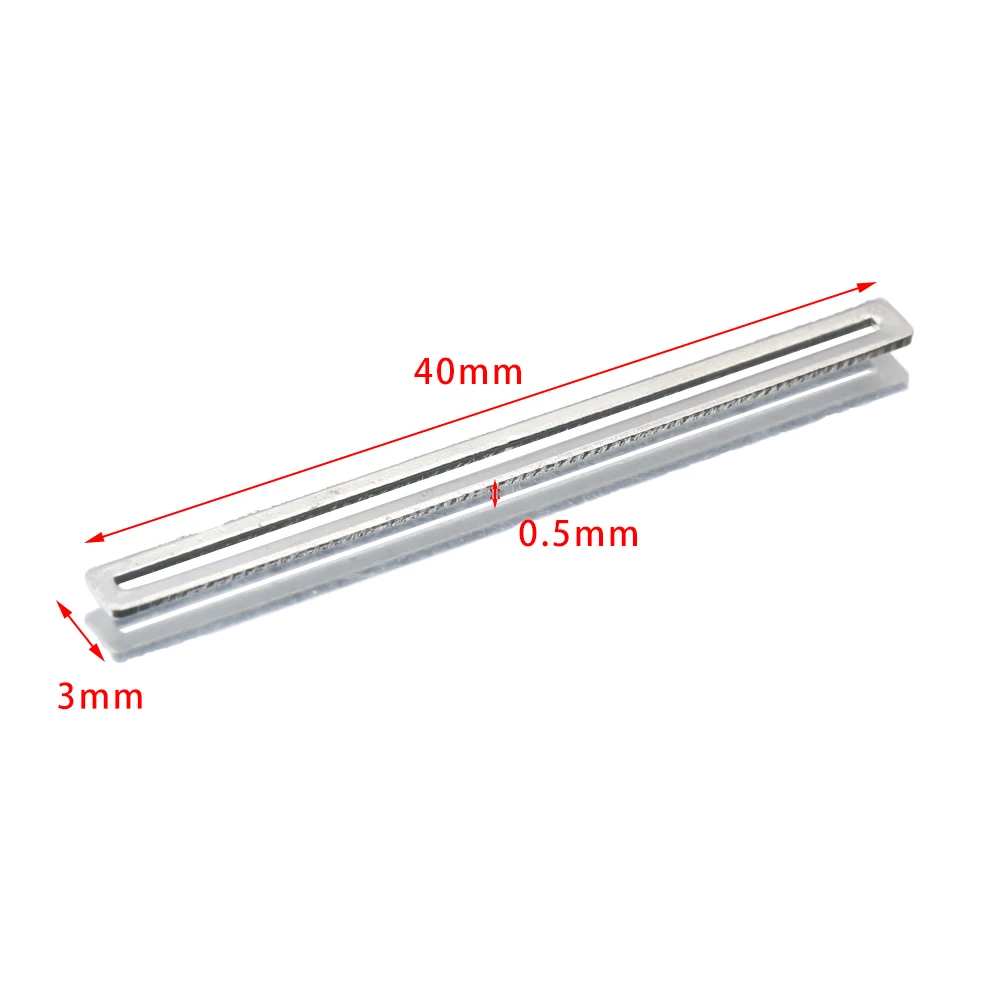50Pcs/Lot Raw Brass Silver Plated Rectangle Bar Earrings Charms Bracelets Findings For Diy Jewelry Making Accessories Wholesale