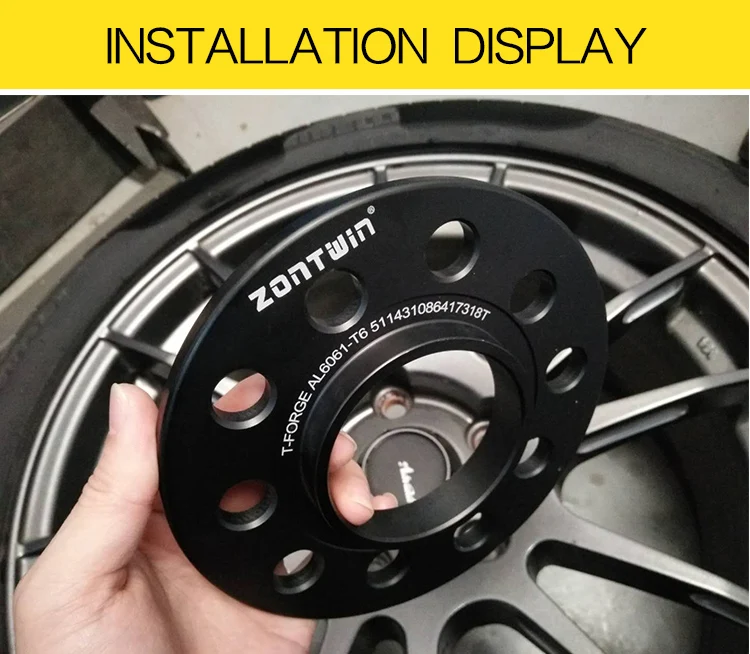 2Pieces 3/5/8/10/12/15mm Wheel Spacer Adapter PCD 5x112 CB 66.5mm 5Lug Suit For Benz-Audi Universal Car