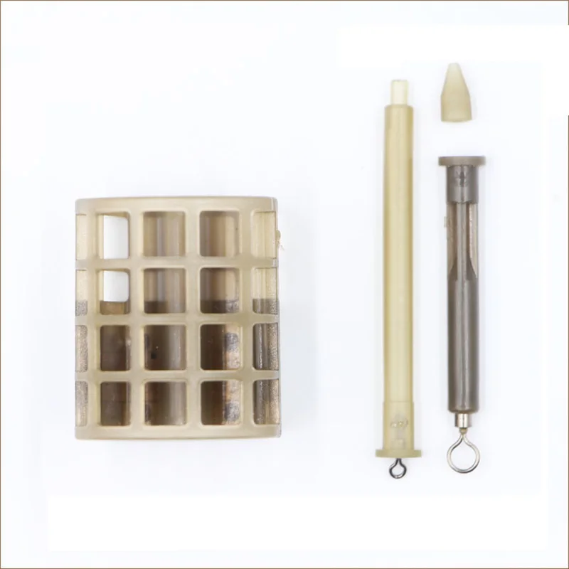 25g 30g Bait Cage Carp Fishing Bait Feeder Lure Holder Trap Fishing Cage Basket Fishing Cage Basket Feeder Fishing кормушка для view 2