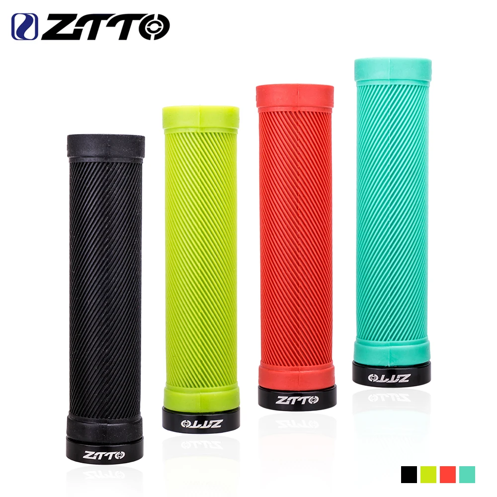 ZTTO MTB Road Bike Handlebar Fixed Gear Lockable Anti-Slip Bicycle Grips Shock-Proof Alloy Lockable Cycling Parts