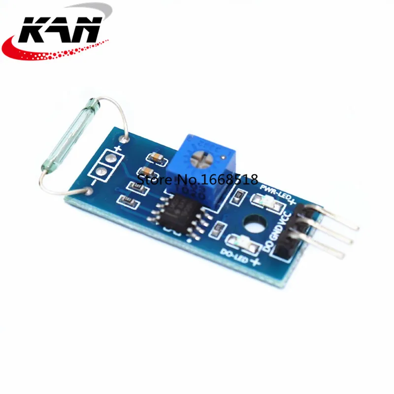 Módulo de sensor reed magnetron módulo reed interruptor magnético para arduino kit diy