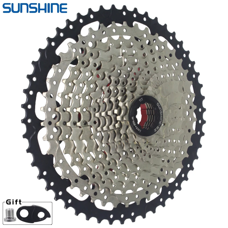 SUNSHINE MTB Cassette 12 Speed 11-50T Mountain Bicycle Freewheel Bicycle Sprocket For Shimano/SRAM Hyperglide freehub