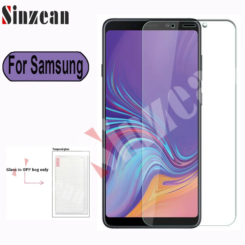 

Sinzean 100pcs For Samsung A10/A20/A40/A30/A50/A60/A70/A80/A10E/A20E/A90 5G 2.5D Clear tempered glass Screen Protector