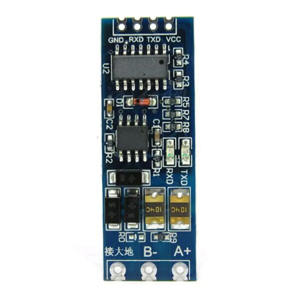 TTL Turn To RS485 Module Hardware Automatic Flow Control Module Serial UART Level Mutual Conversion Power Supply Module 3.3V 5V