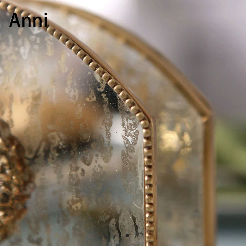 Imagem -02 - Europeu do Vintage Suporte de Toalha de Papel Criatividade Esculpida Bronze Vidro Guardanapo Titular Mesa Jantar Ornamento Decorativo Decoração para Casa