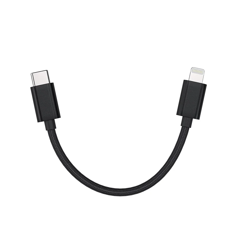 FiiO LT-LT1 Lightning to USB Type-C Data Cable to Connect iOS Devices to DAC / AMP BTR3K BTR5 Q3 K3 etc.