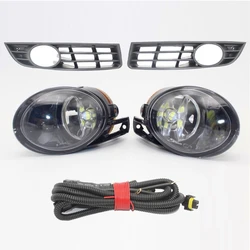 LED Car Light For VW Passat B6 2006 2007 2008 2009 2010 2011 Car-styling LED Fog Lamp Fog Light Grille Cover Harness Assembly