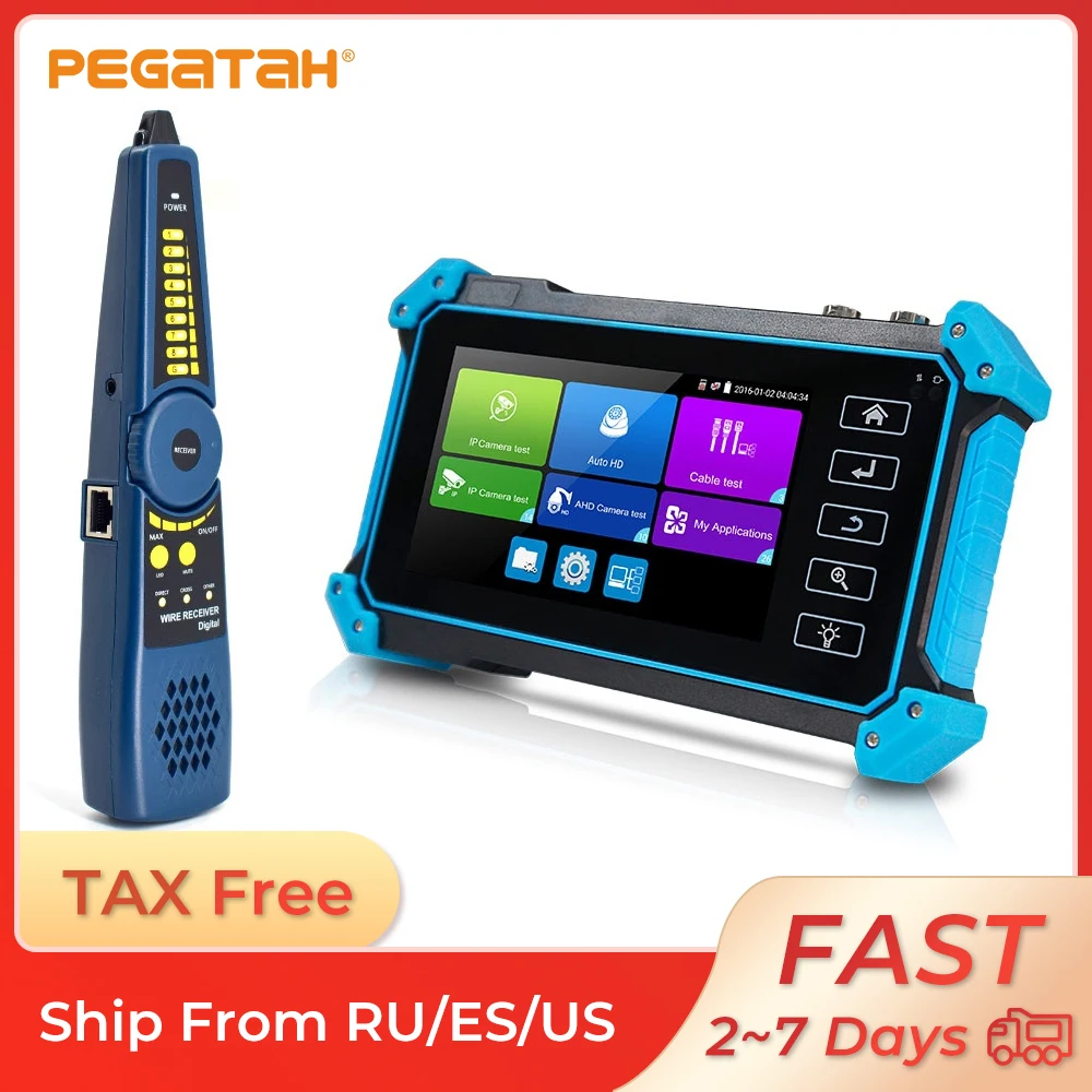 การรีวิวและแนะนำ PEGATAH 12MP IPC Tester สำหรับการใช้งาน CCTV ที่ดีที่สุดในปี 2025
